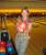 Yuliya pr�pare sa boule  avant son lanc� � la russe !